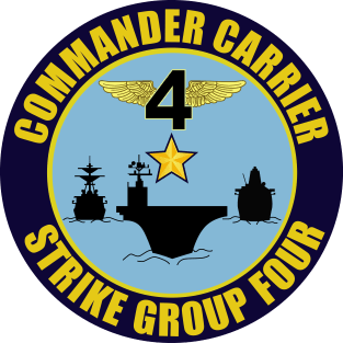 Commander Carrier Strike Group Four Magnet