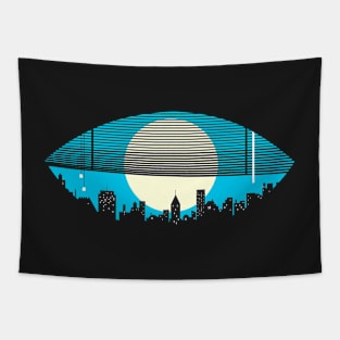 Eye On The City Tapestry