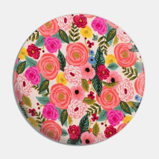 Floral Pattern Design Pin