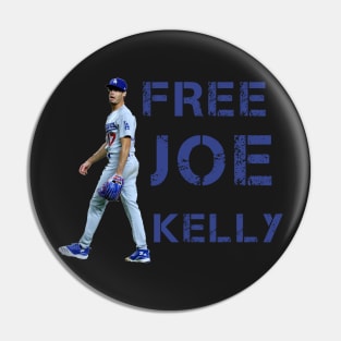 Free Joe Kelly vintage Pin