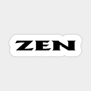 Zen black Magnet