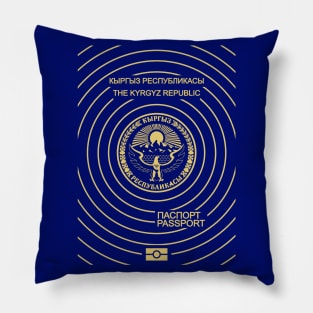 Kyrgyzstan Biometric passport Pillow