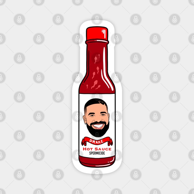 Drake Hot Sauce Magnet by liomal