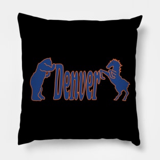 Denver Logo Pillow