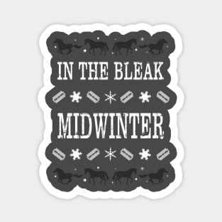 In the Bleak Midwinter (Peaky Blinders Christmas Shirt) Magnet