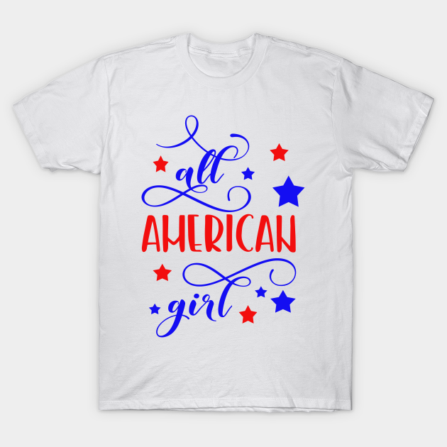 american t shirt for girls