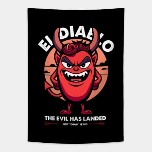 The Evil Has Landed Tapestry