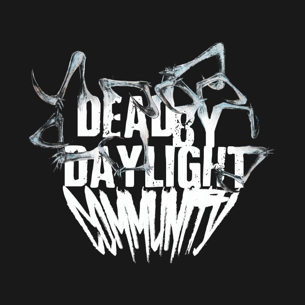 Dead By Daylight Community Logo - White by Dead By Daylight Community