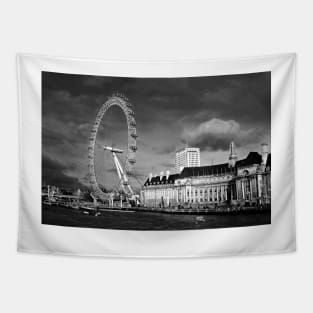 London Eye South Bank River Thames UK Tapestry