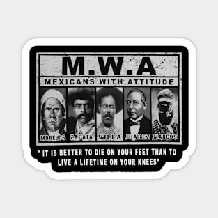 Mexicans with Attitude Mens Magnet