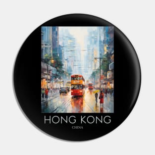 An Impressionist Painting of Hong Kong - China Pin