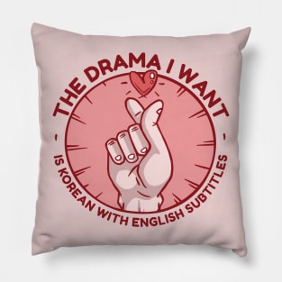 K-Drama Heartthrob: Celebrating Korean Romance Pillow