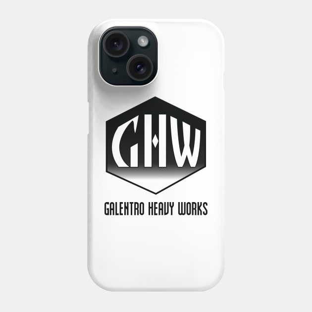 Galentro Heavy Works Phone Case by MindsparkCreative