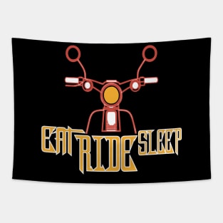 Eat ride sleep Tapestry