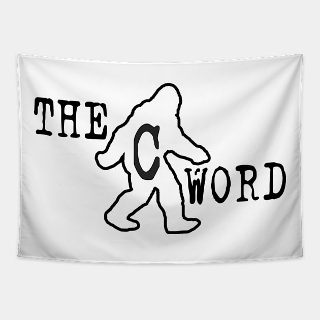 Bigfoot Tapestry by cwordpod