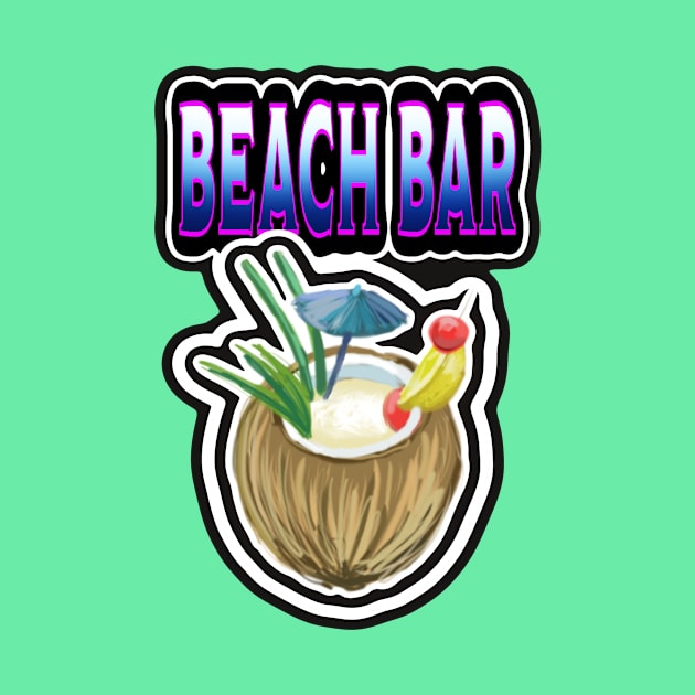 Beach Bar by PeggyNovak