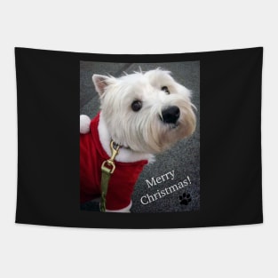 Santa Paws Tapestry