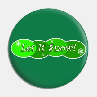 Green Snow Pin