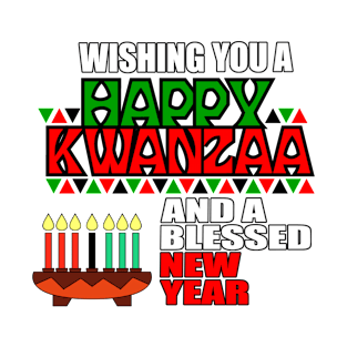 Happy Kwanzaa And A Blessed New Year T-Shirt