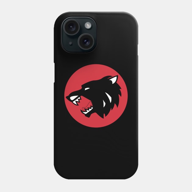 Wolf Pack Logo Phone Case by HustlerofCultures