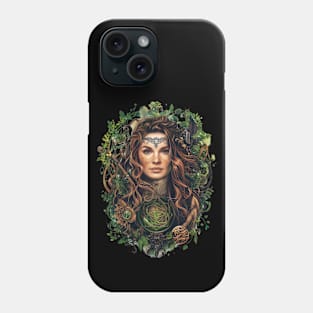 Wiccan pagan goddess Phone Case