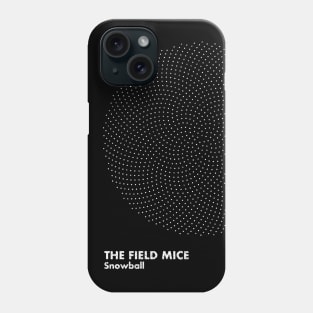 The Field Mice / Snowball / Minimal Graphic Design Tribute Phone Case