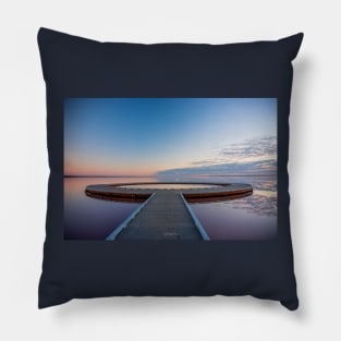 Lake Tyrrell, Sea Lake, Mallee Region, Victoria, Australia Pillow