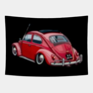 Unique Car Blur Tapestry