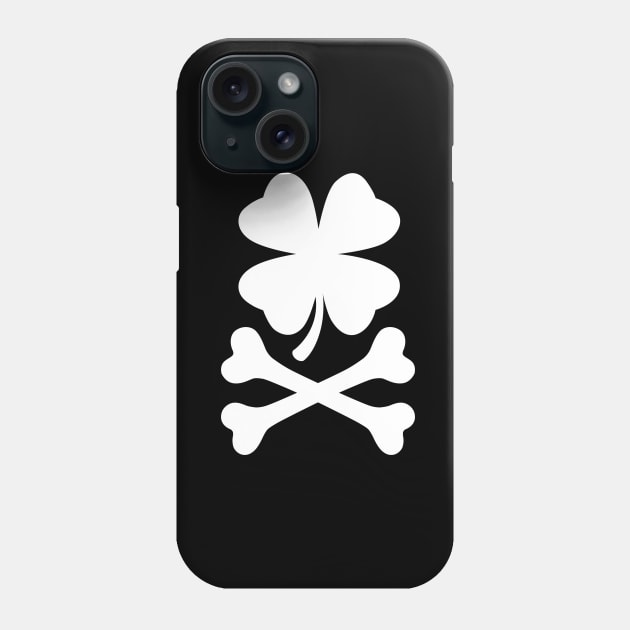 SHAMROCK AND CROSSBONES Phone Case by ANDCROSSBONES