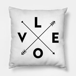 Arrow Of Love Pillow