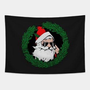 Cool Santa Claus Tapestry