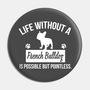 French Bulldog Pin