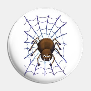 Web the spider Pin