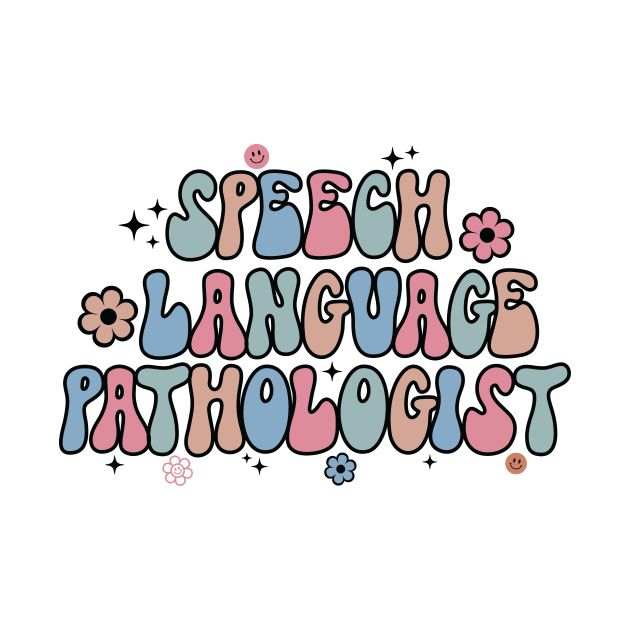 Speech Pathologist Vintage Retro SLP by Visual Vibes