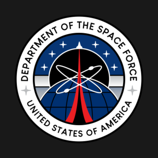 Space Force logo patch (Netflix) - Space Force - Kids Long Sleeve T-Shirt | TeePublic