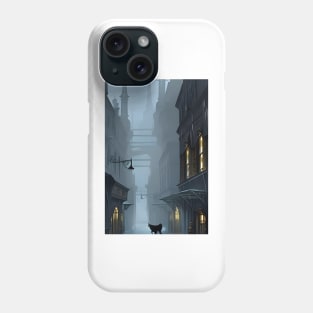 Mysterious cat Phone Case