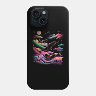 Cat Riding Shark Underwater Excursion Phone Case