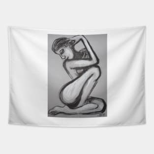 Posture 2 - Female Nude Tapestry