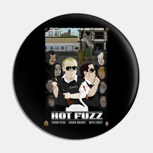 Hot Fuzz Pin