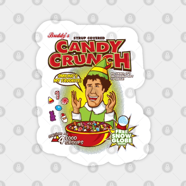 Buddy's Syrup Covered Candy Crunch Magnet by seren.sancler