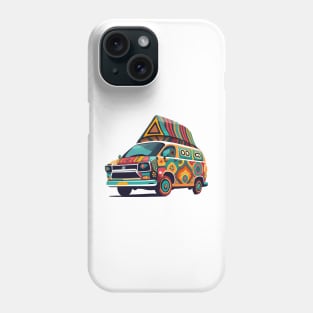 Classic Bus Afrocentric Pattern Phone Case