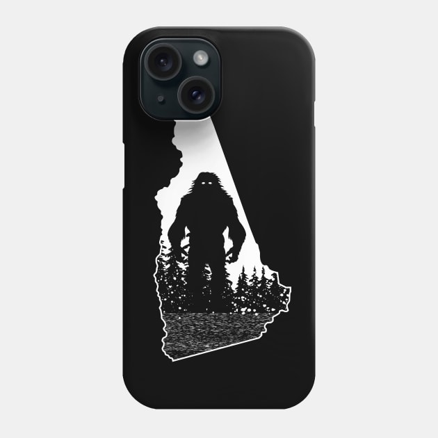 New Hampshire Bigfoot Phone Case by Tesszero