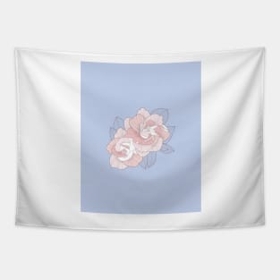 GARDENIA - Serenity Blue Tapestry