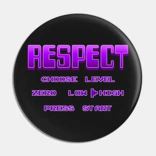 RESPECT Purple Pin