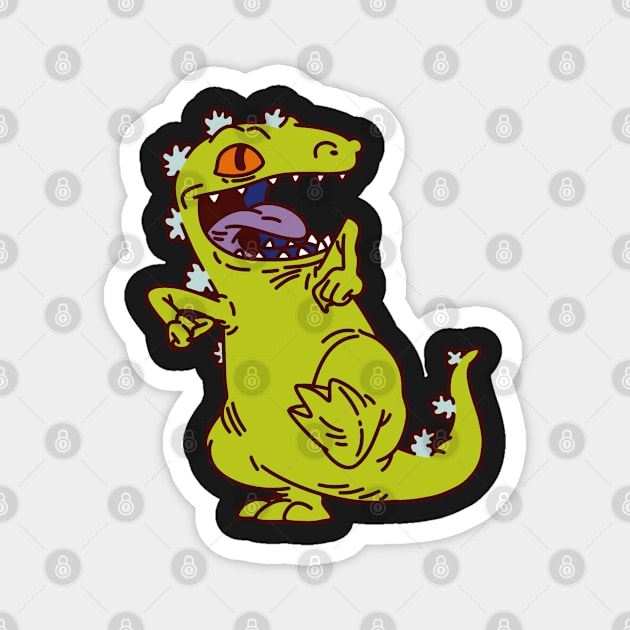 Rugrats Dino Magnet by VinylPatch