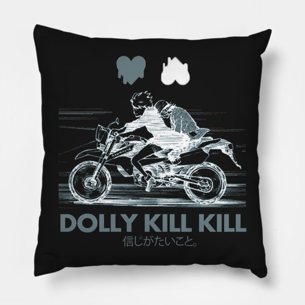 Dolly Kill Kill ''GOOD TIMES'' V2 Pillow by riventis66