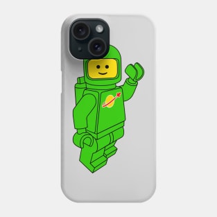 Spaceman! (Green) Phone Case