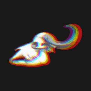 Rainbow Buffalo Skull T-Shirt