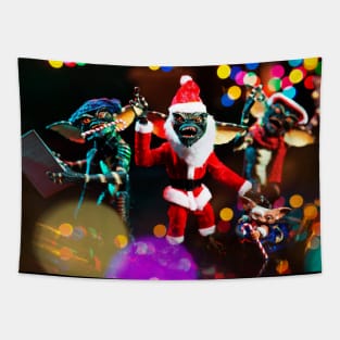 A Carol of Gremlins Tapestry