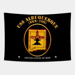 Navy - USS Albuquerque (SSN-706) wo Backgrd Tapestry